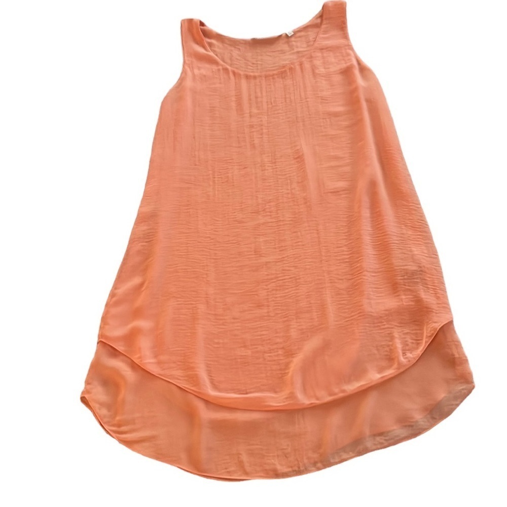 Soft Surroundings Size M Peach Midi Dress